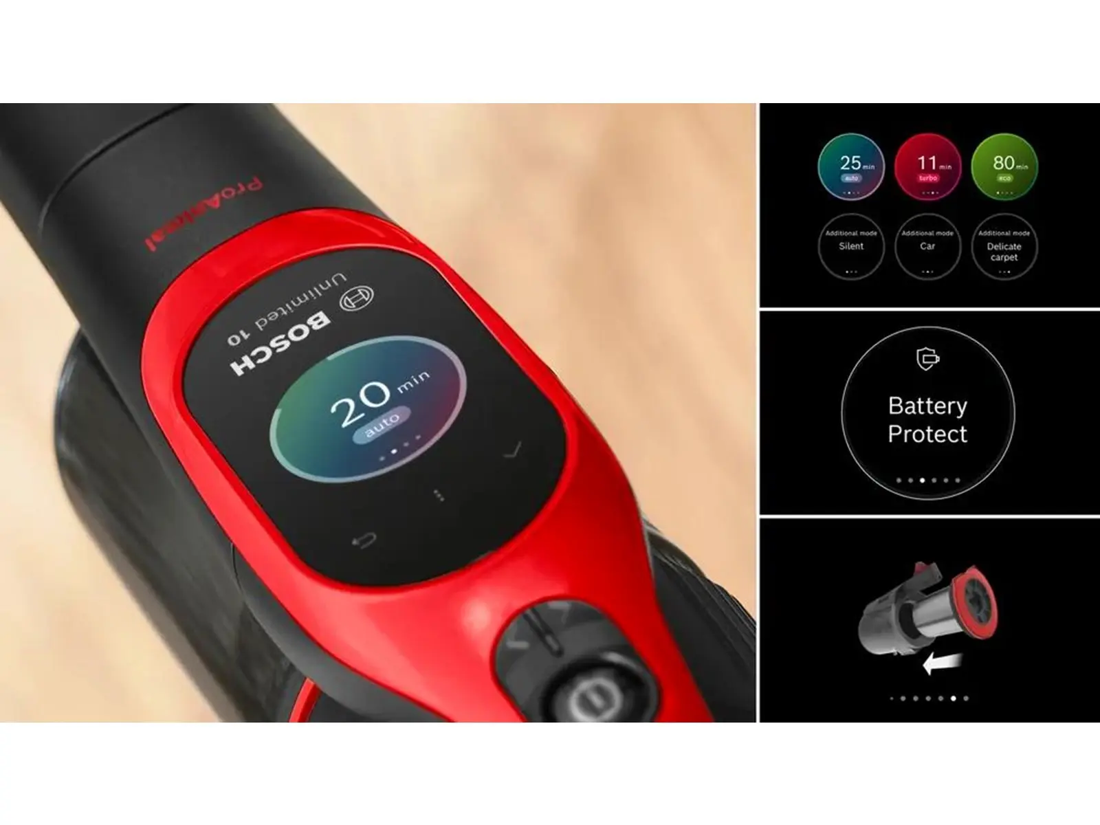 Bosch 2-i-1 støvsuger Unlimited 10 ProAnimal BCS1041PET - Test og anmeldelse - Billede 6