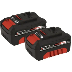 Einhell Power-X-Change Twinpack Batteri 2x18V/4,0Ah : Test, anmeldelser og priser