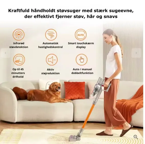 LIETCROUX i10 Ledningsfri Støvsuger Test, Avis og Bedste Pris - Billede 3