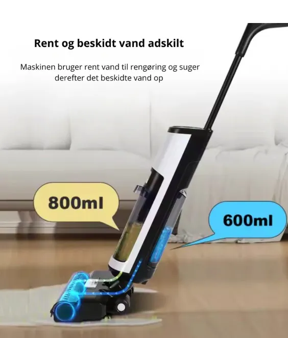 Liectroux i7 Pro Ledningsfri Støvsuger Test, Avis og Bedste Pris - Billede 2