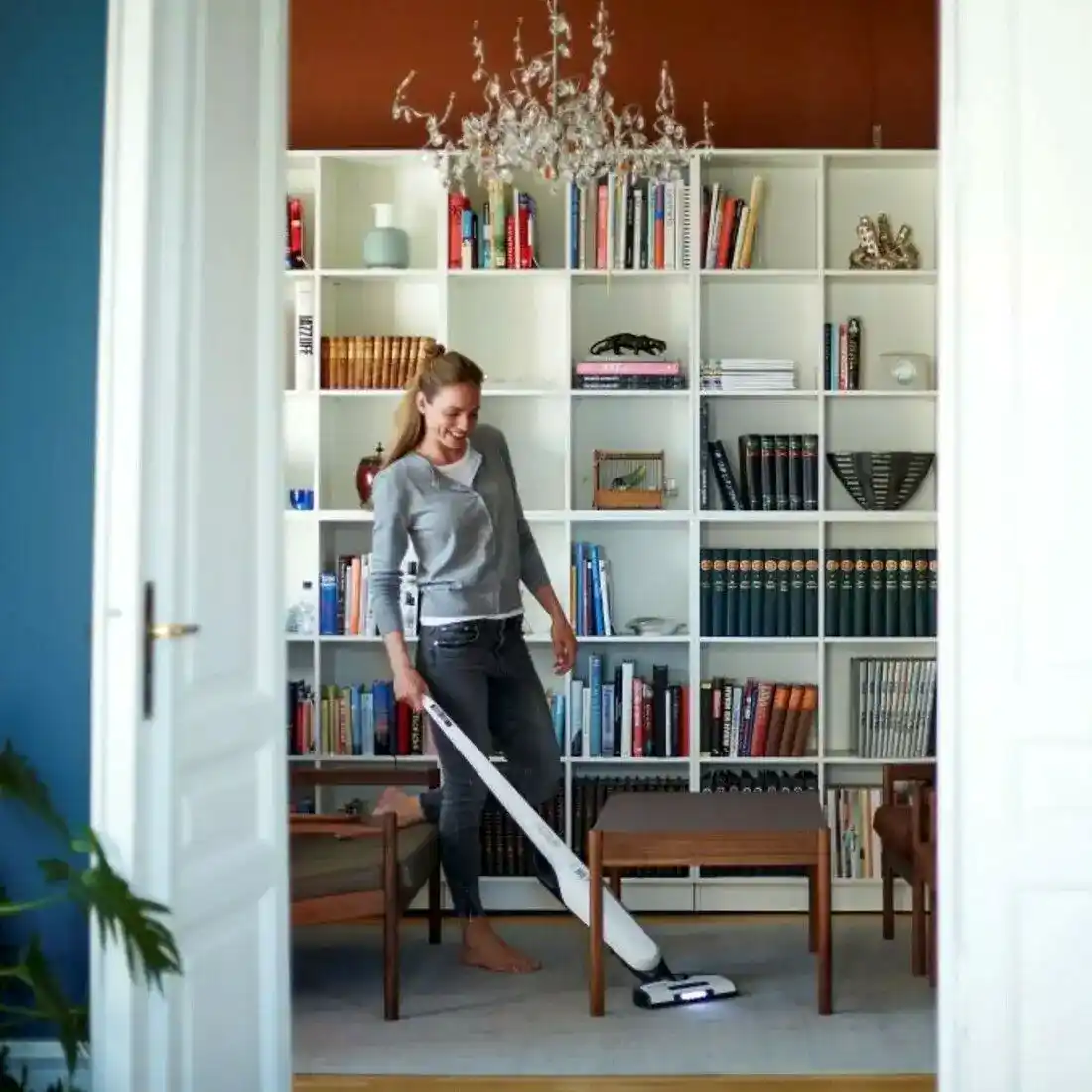 Nilfisk Stangstøvsuger Easy 36V white test, anmeldelser og priser - Billede 3